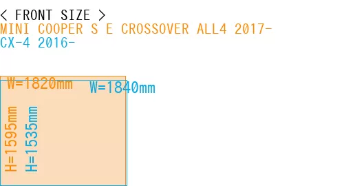 #MINI COOPER S E CROSSOVER ALL4 2017- + CX-4 2016-